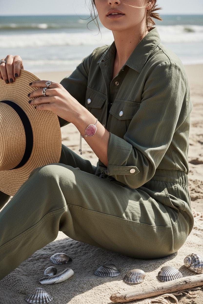 Crystal Rosé Dream Bolo Bracelet