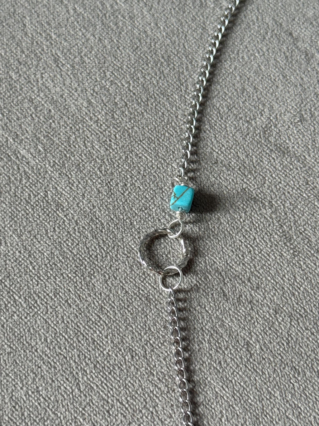 Silver Tide Arrowhead Pendant - Long