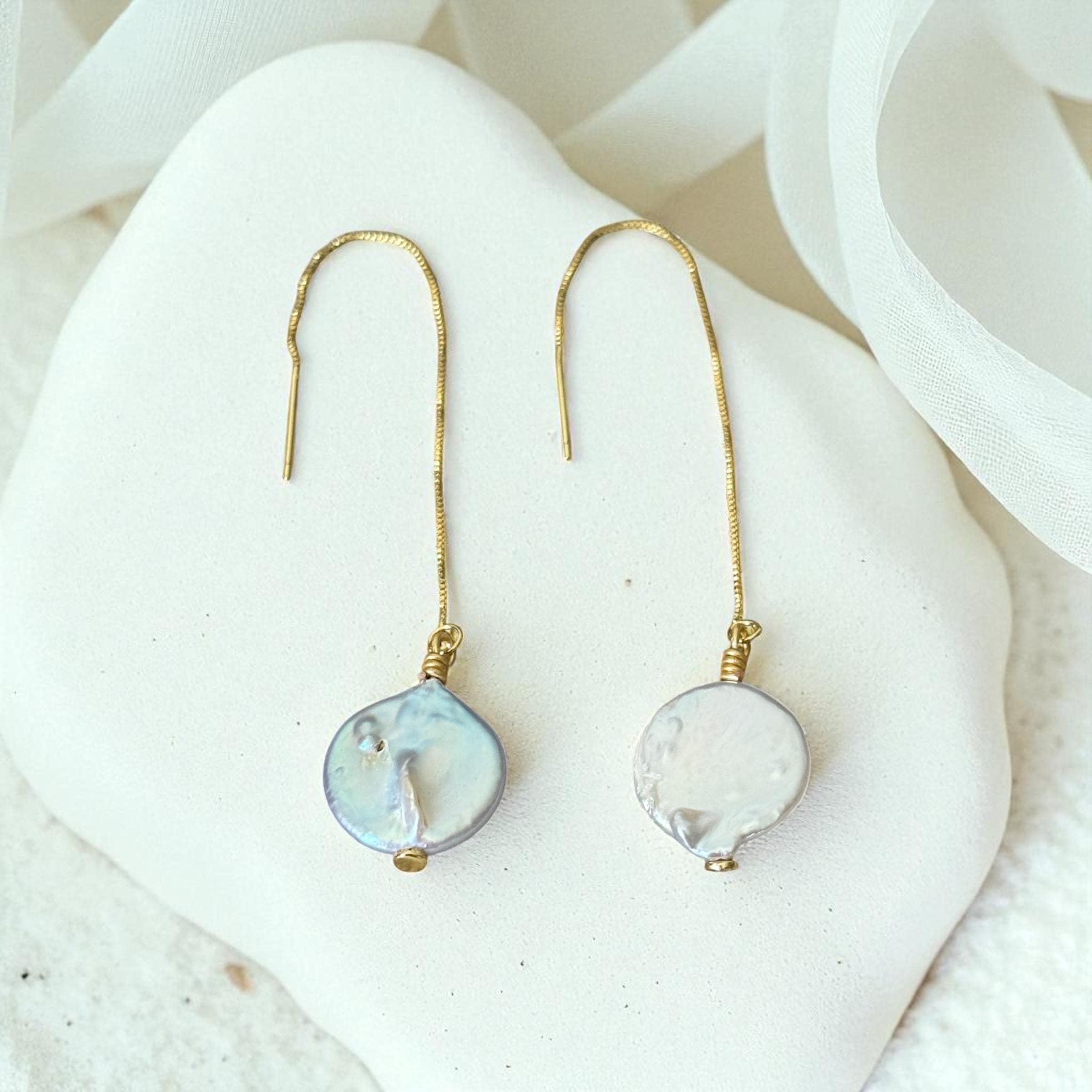 Lunar Drift Threaders – Celestial Pearl Collection