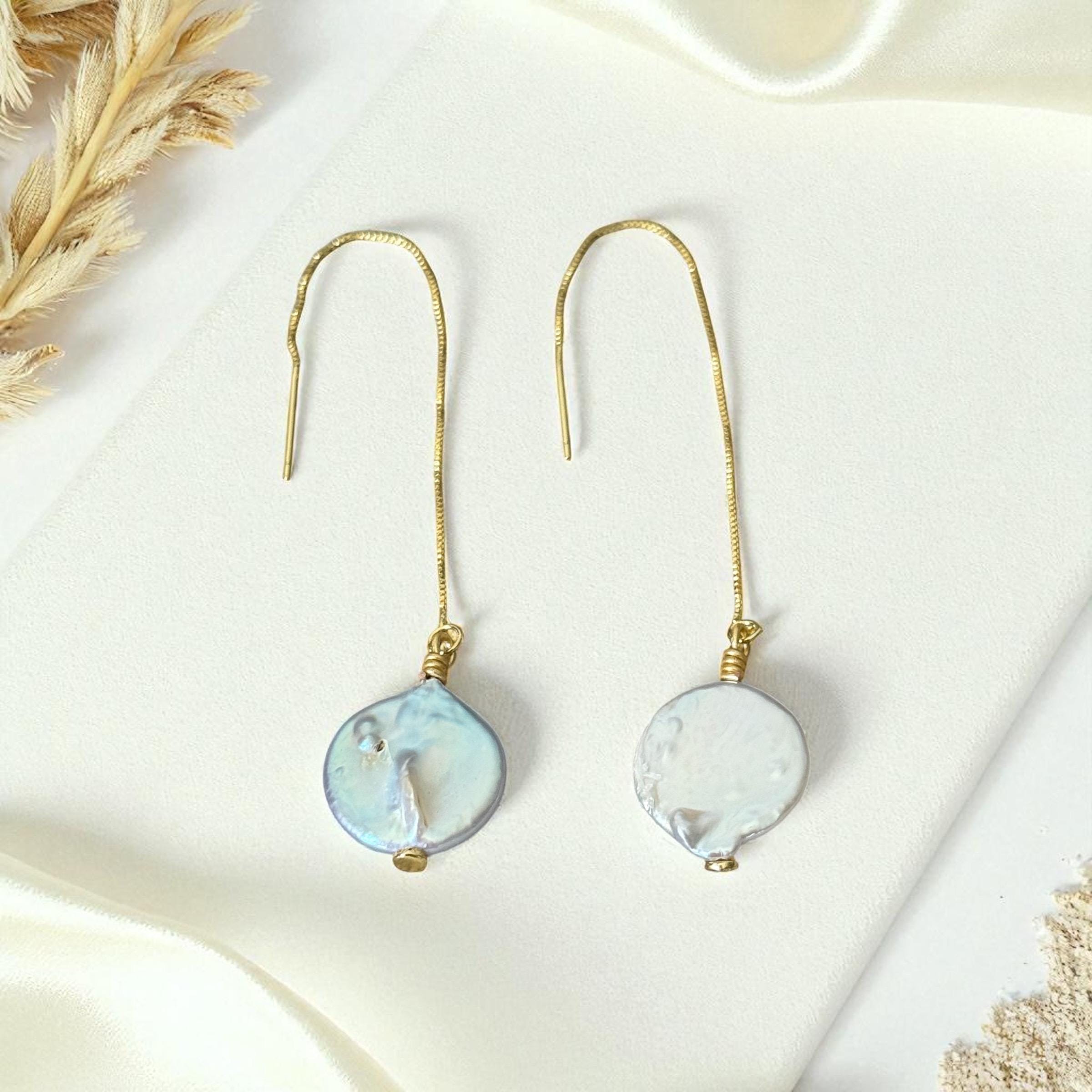 Lunar Drift Threaders – Celestial Pearl Collection