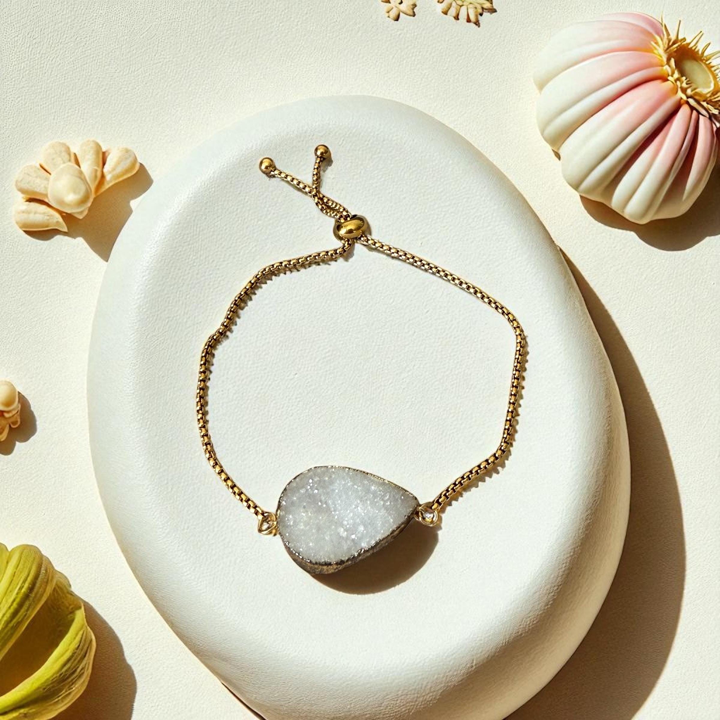 Crystal Tide Bolo Bracelet – Muse Luxe Collection