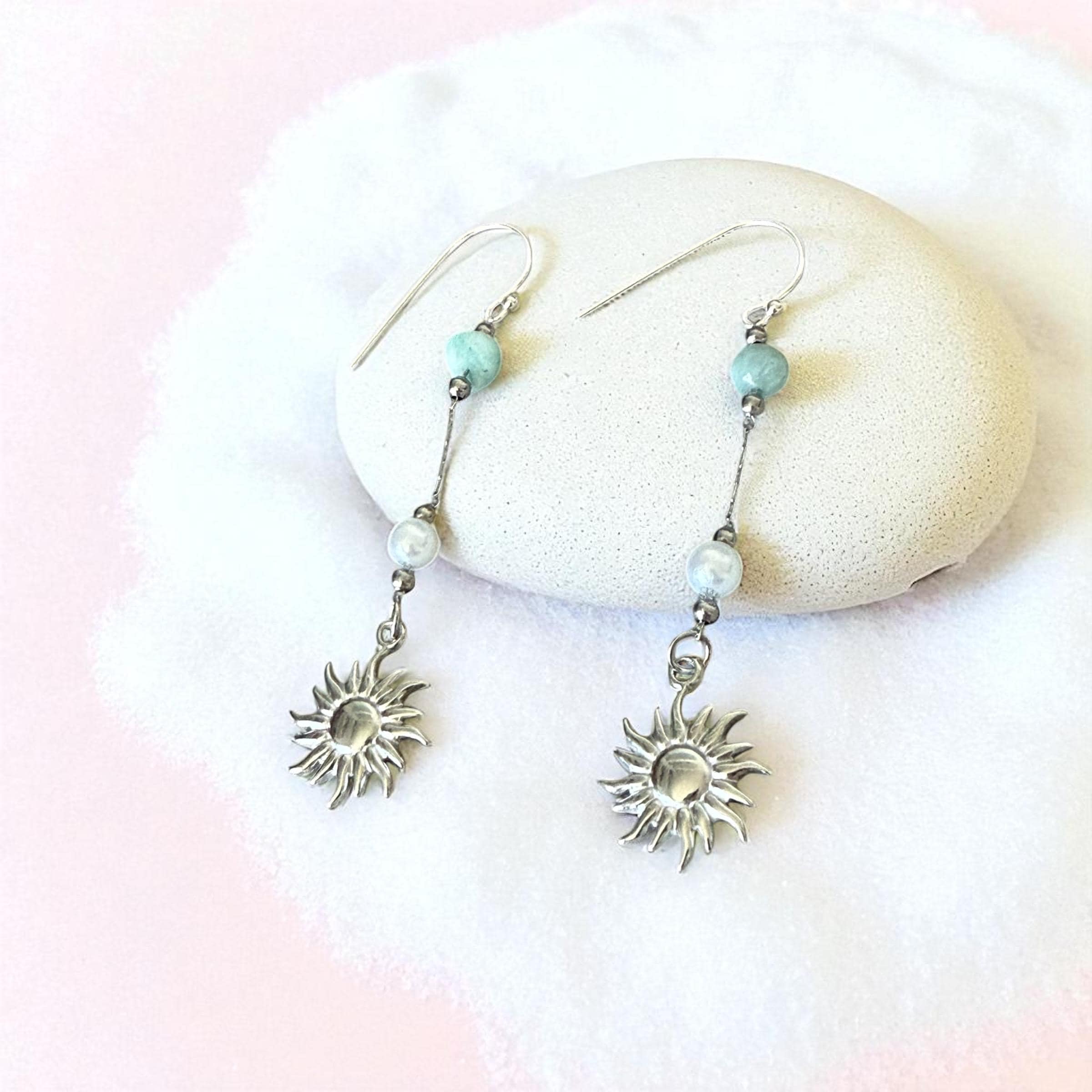 Celestial Horizon Drop Earrings