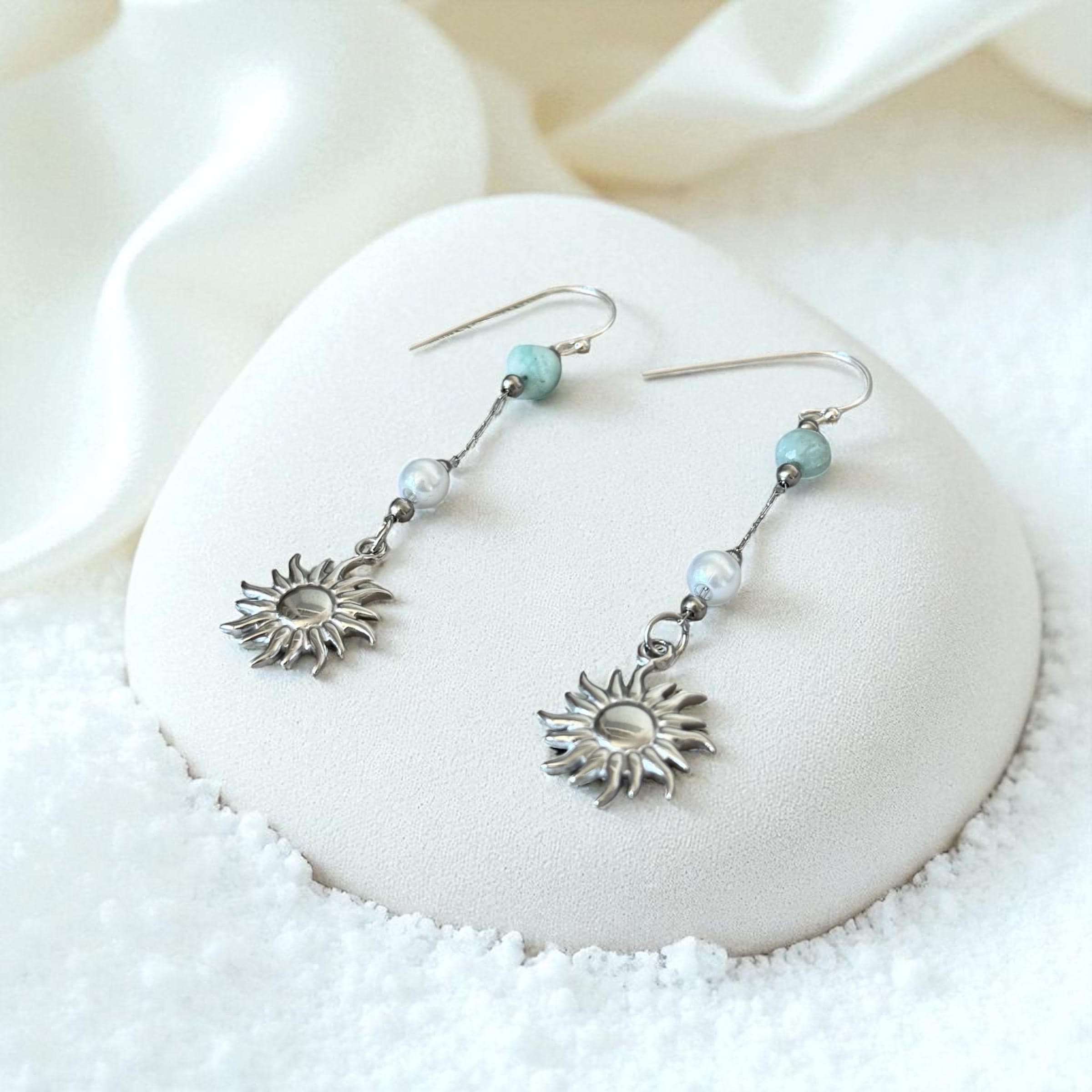 Celestial Horizon Drop Earrings