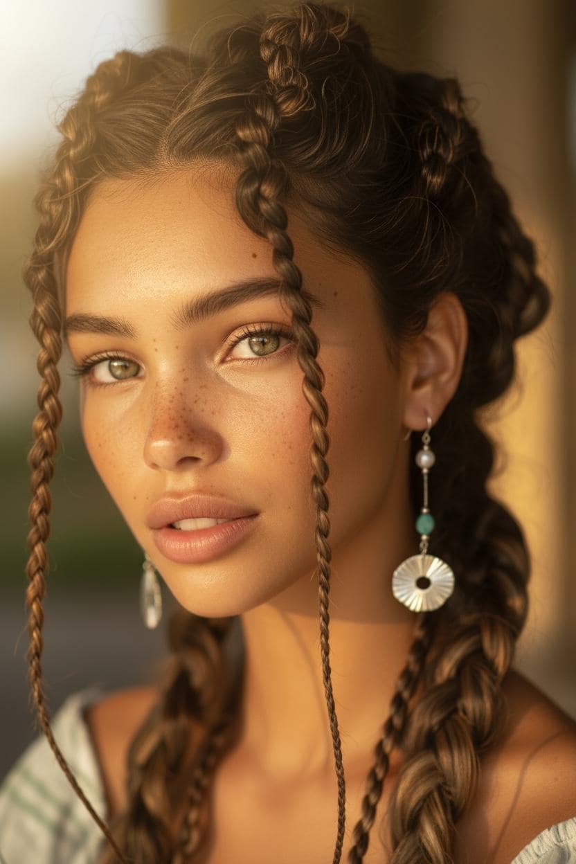 Lunar Tide Drop Earrings