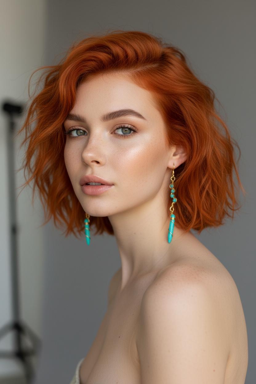 Turquoise Mirage Earrings – Desert Siren Collection