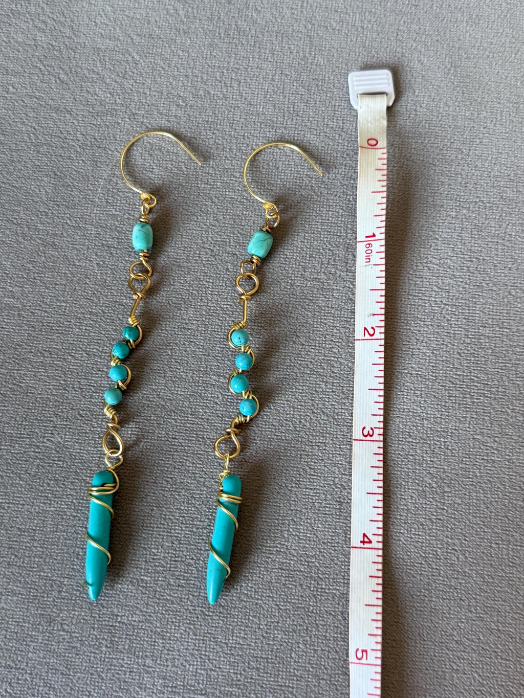 Turquoise Mirage Earrings – Desert Siren Collection