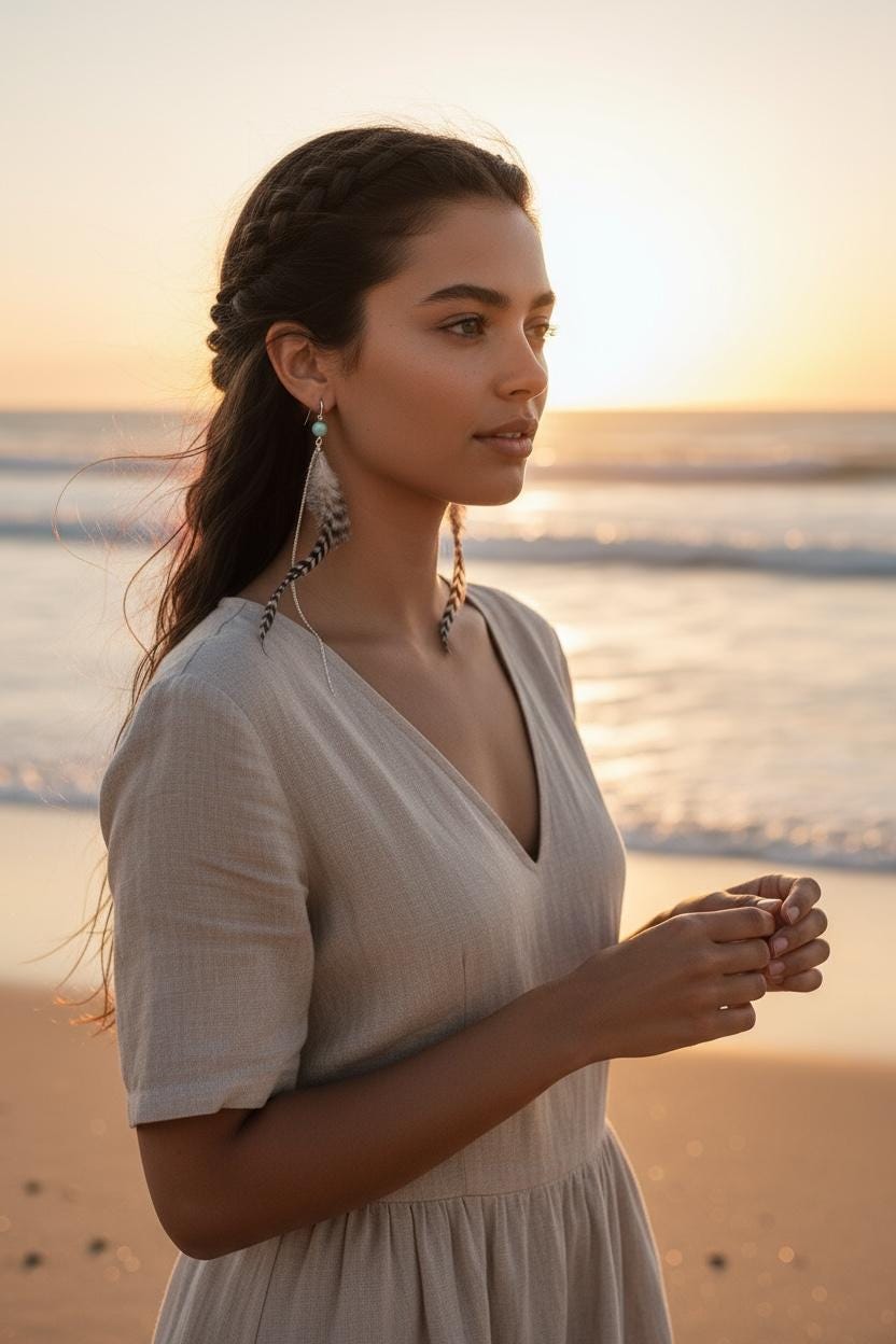 Feathered Wild Whisper Earrings – Boho Luxe Collection