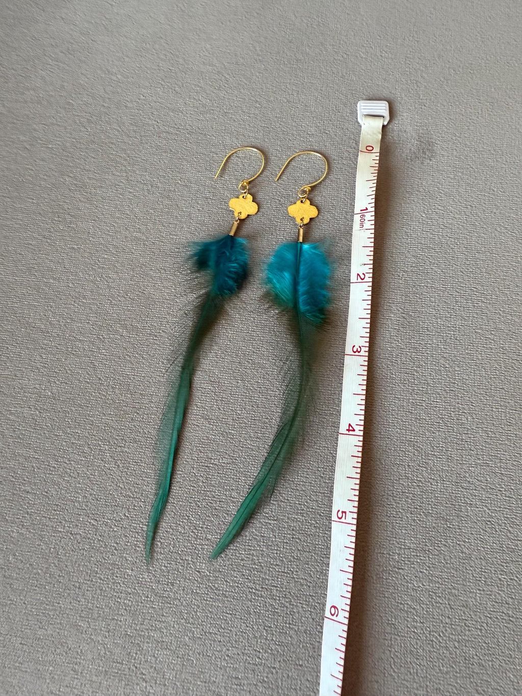 Feathered Siren’s Whisper Feather Earrings