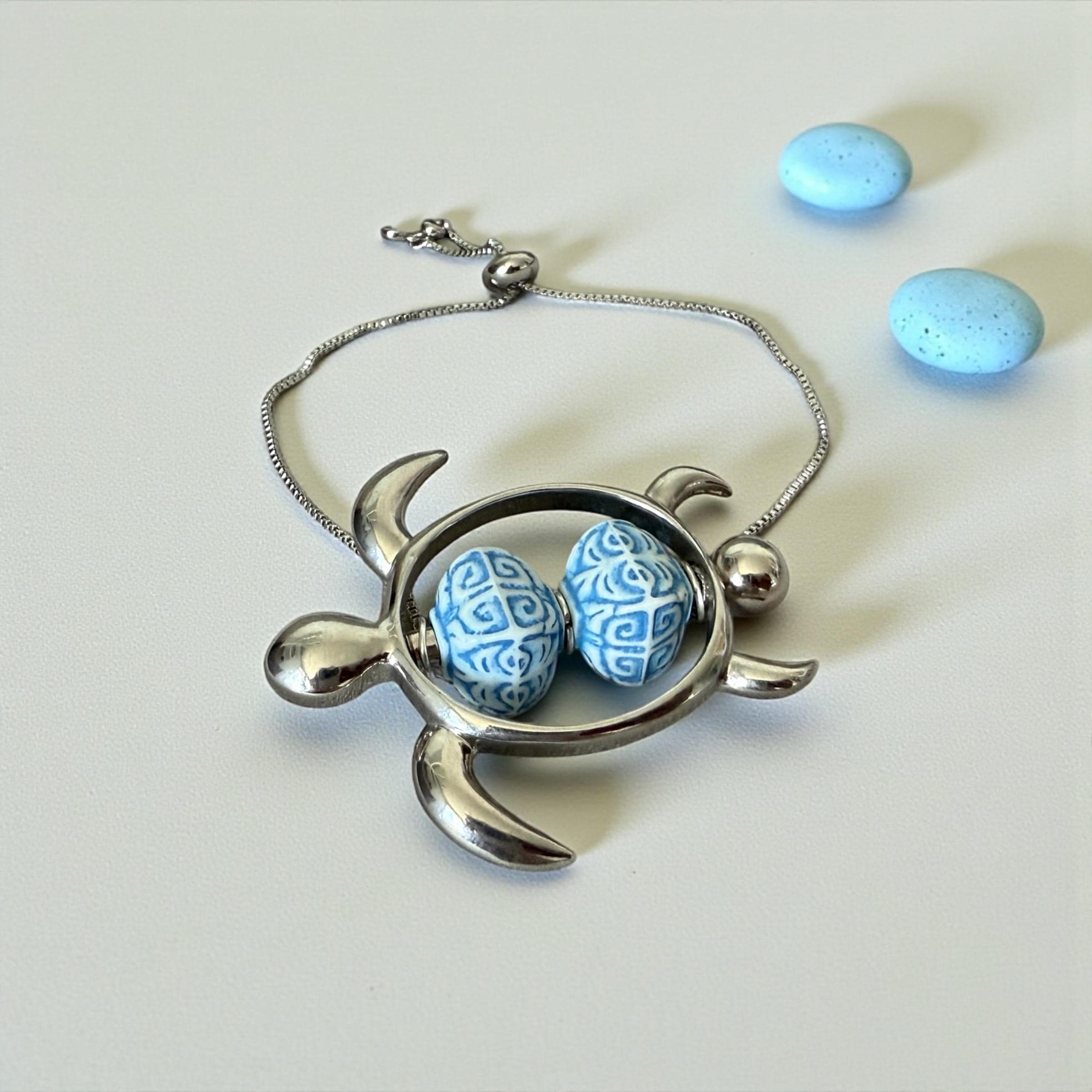 Celestial Tide Turtle Bracelet