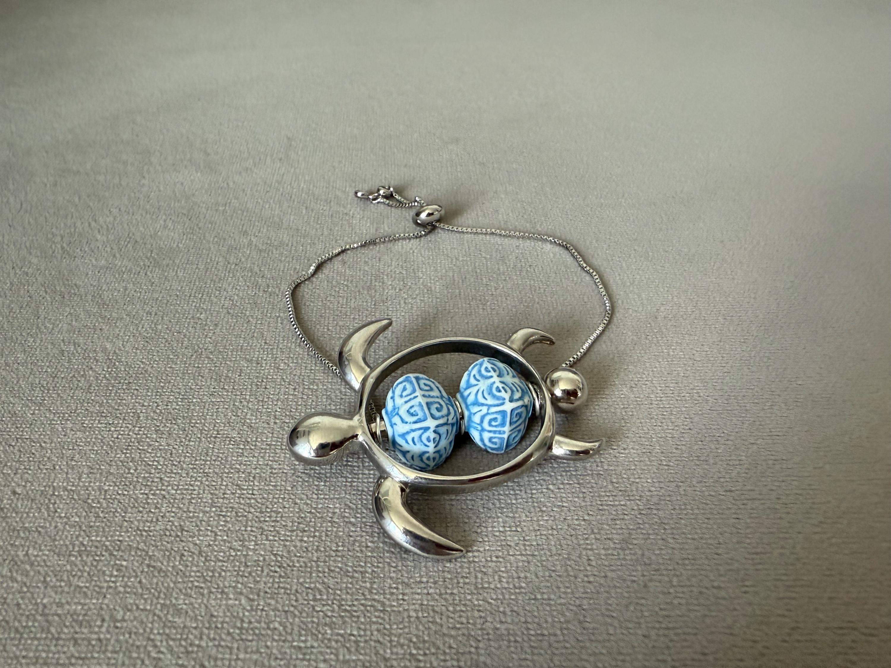Celestial Tide Turtle Bracelet