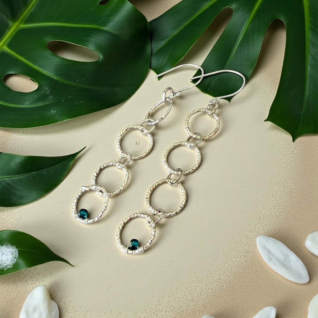 Tidal Chain Luxe Earrings