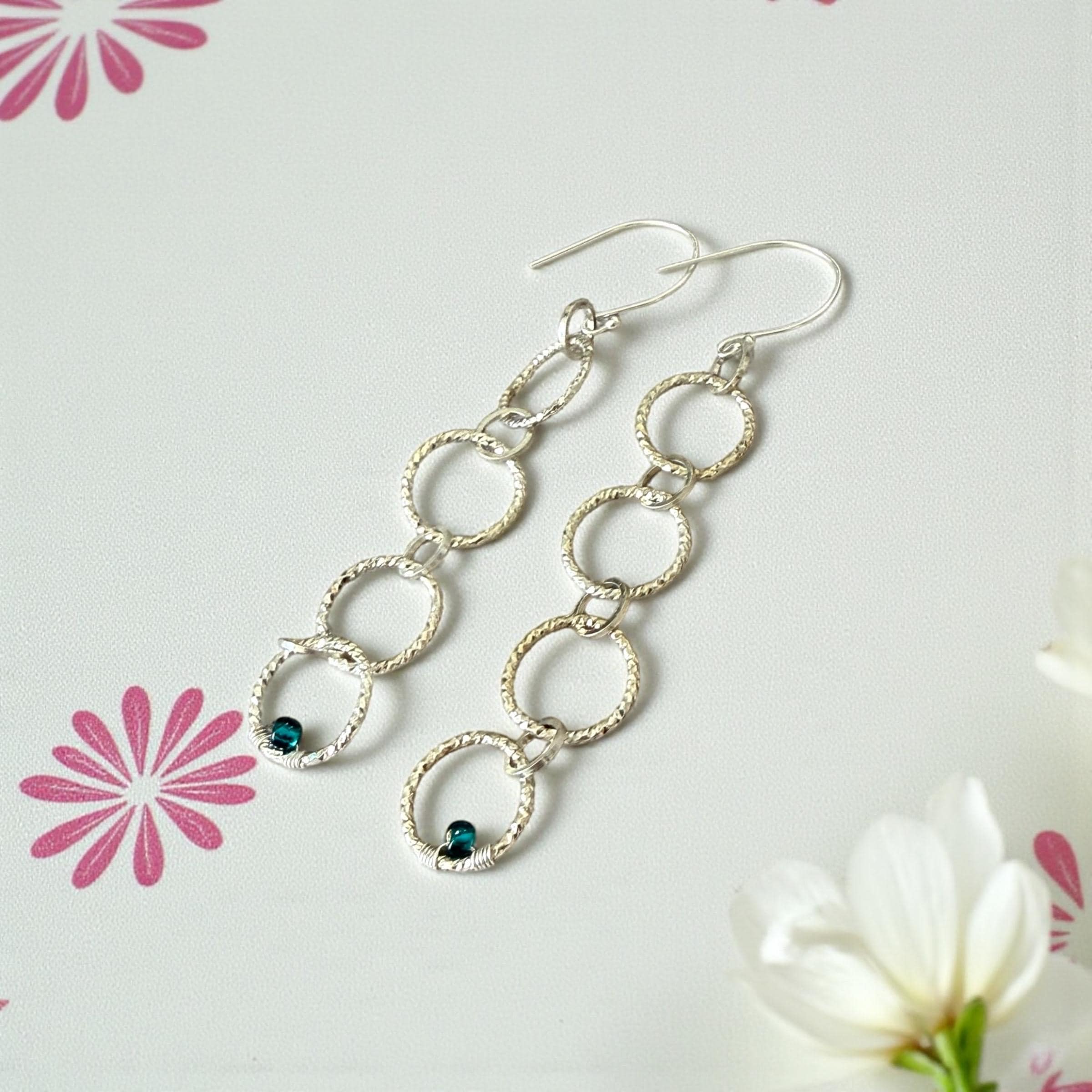 Tidal Chain Luxe Earrings