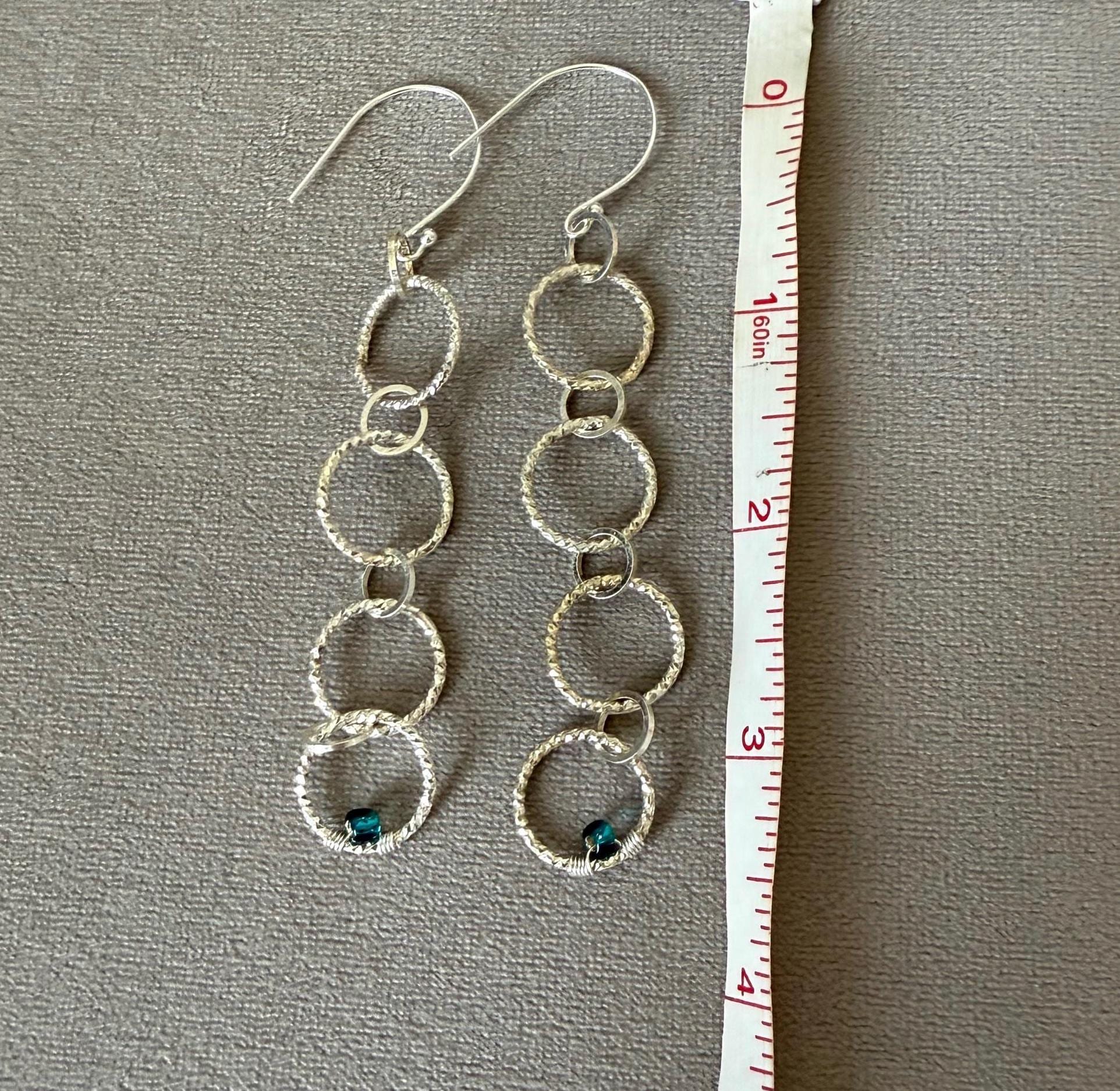 Tidal Chain Luxe Earrings