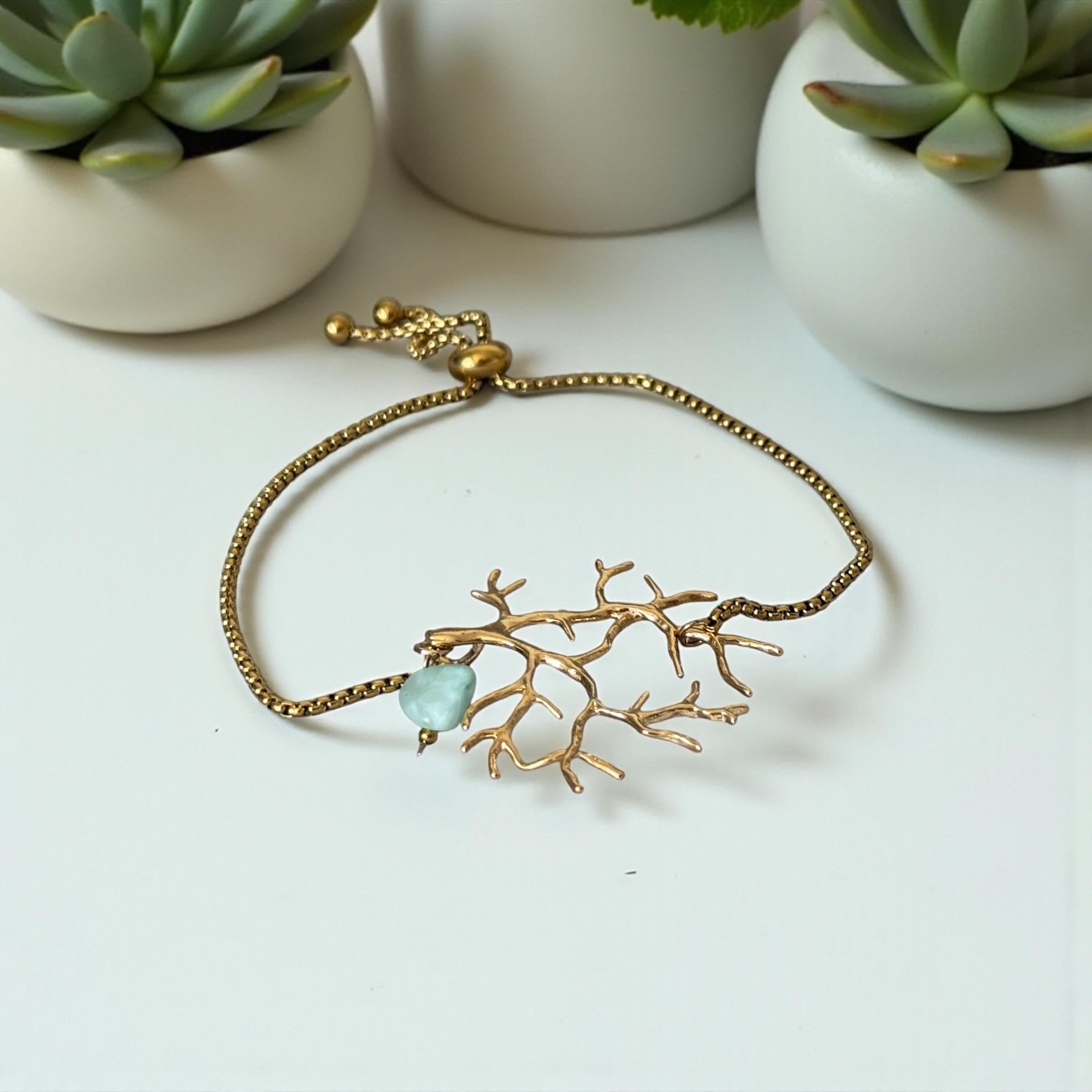 Golden Reef Bolo Bracelet