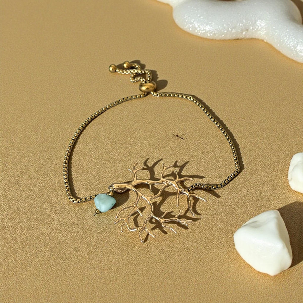 Golden Reef Bolo Bracelet