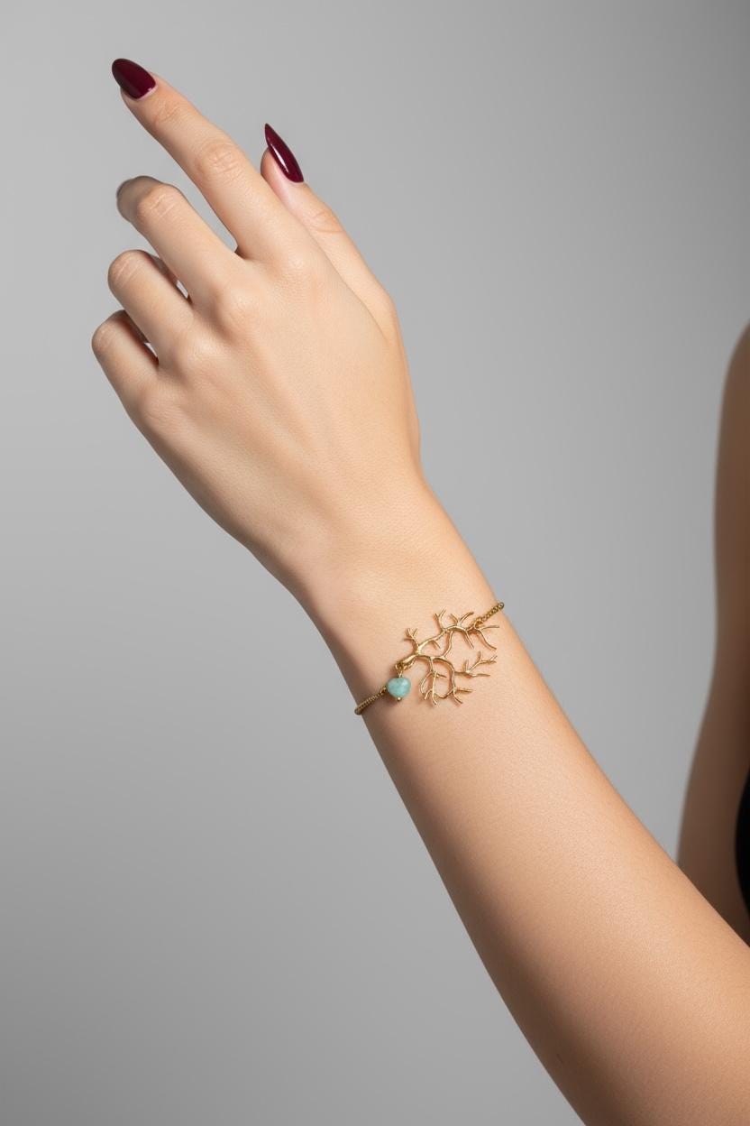 Golden Reef Bolo Bracelet