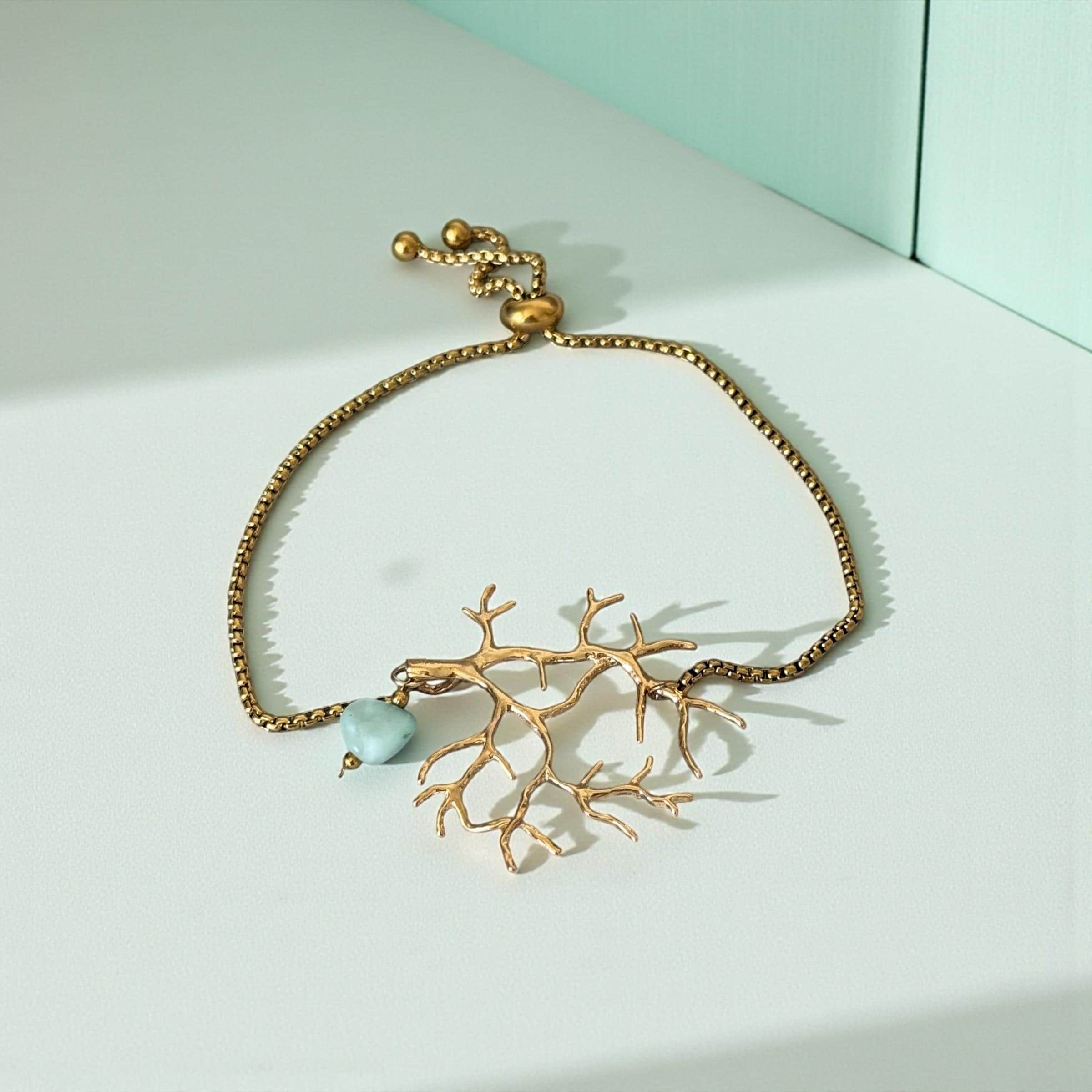 Golden Reef Bolo Bracelet