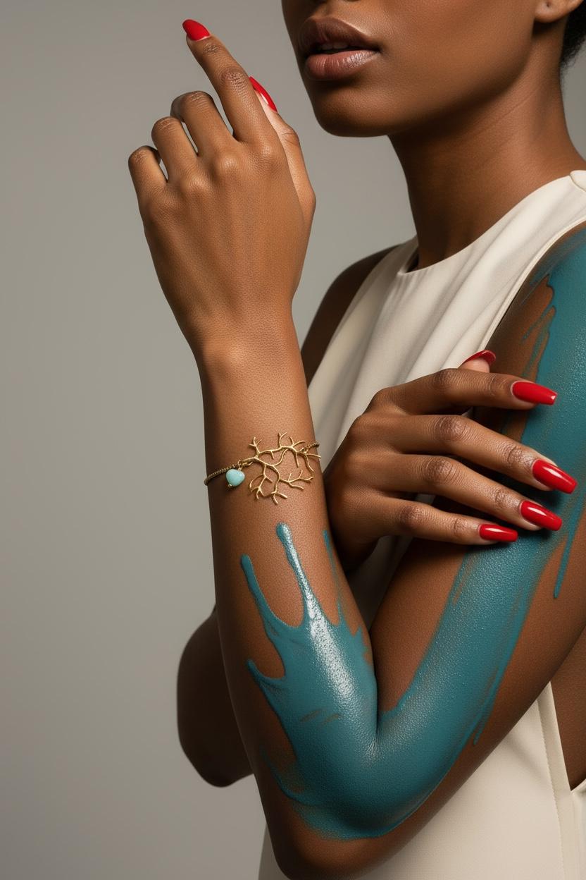 Golden Reef Bolo Bracelet