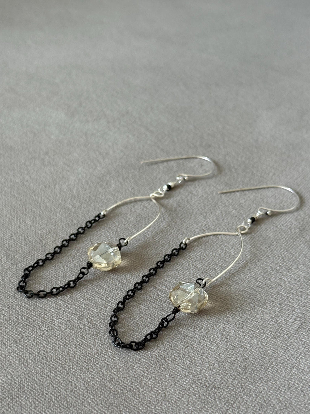 Shadow Luxe Loop Earrings