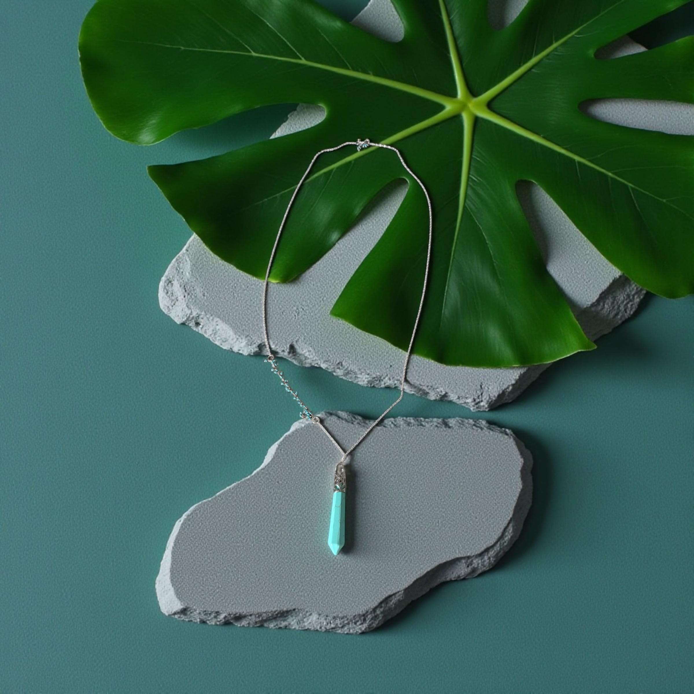 Arctic Glow Prism Necklace