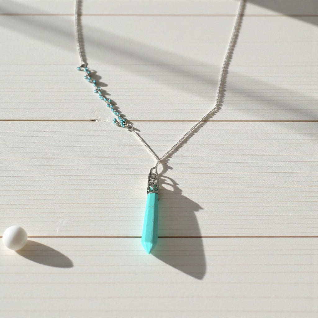 Arctic Glow Prism Necklace