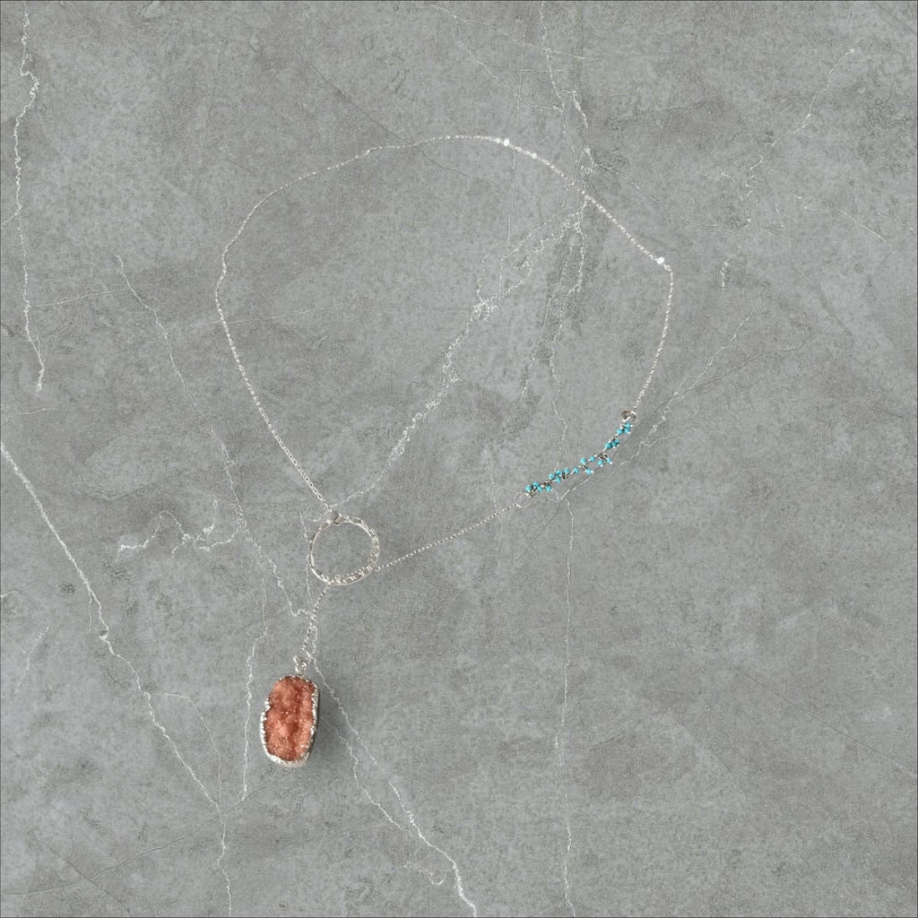 Celestial Ember Pendant Necklace