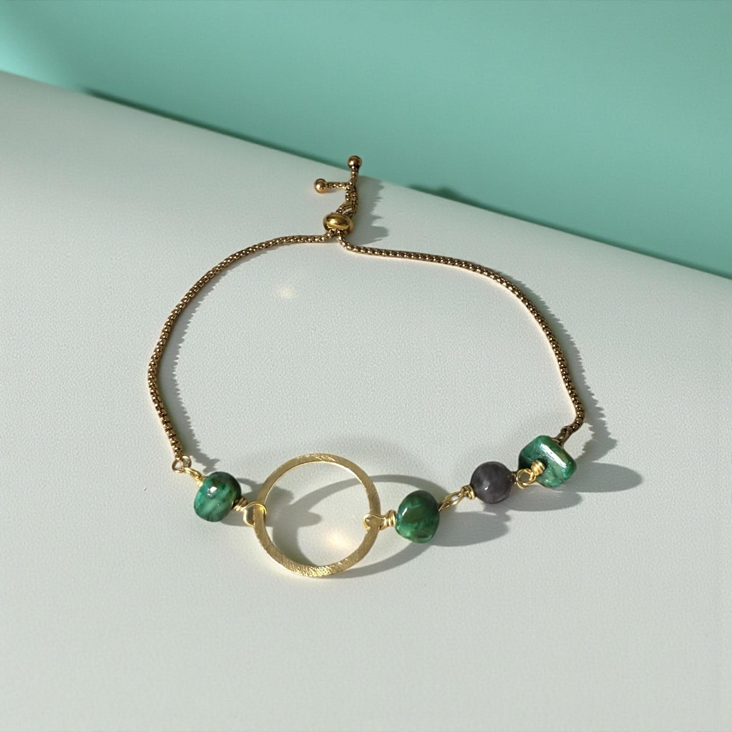 Emerald Orbit Luxe Bracelet