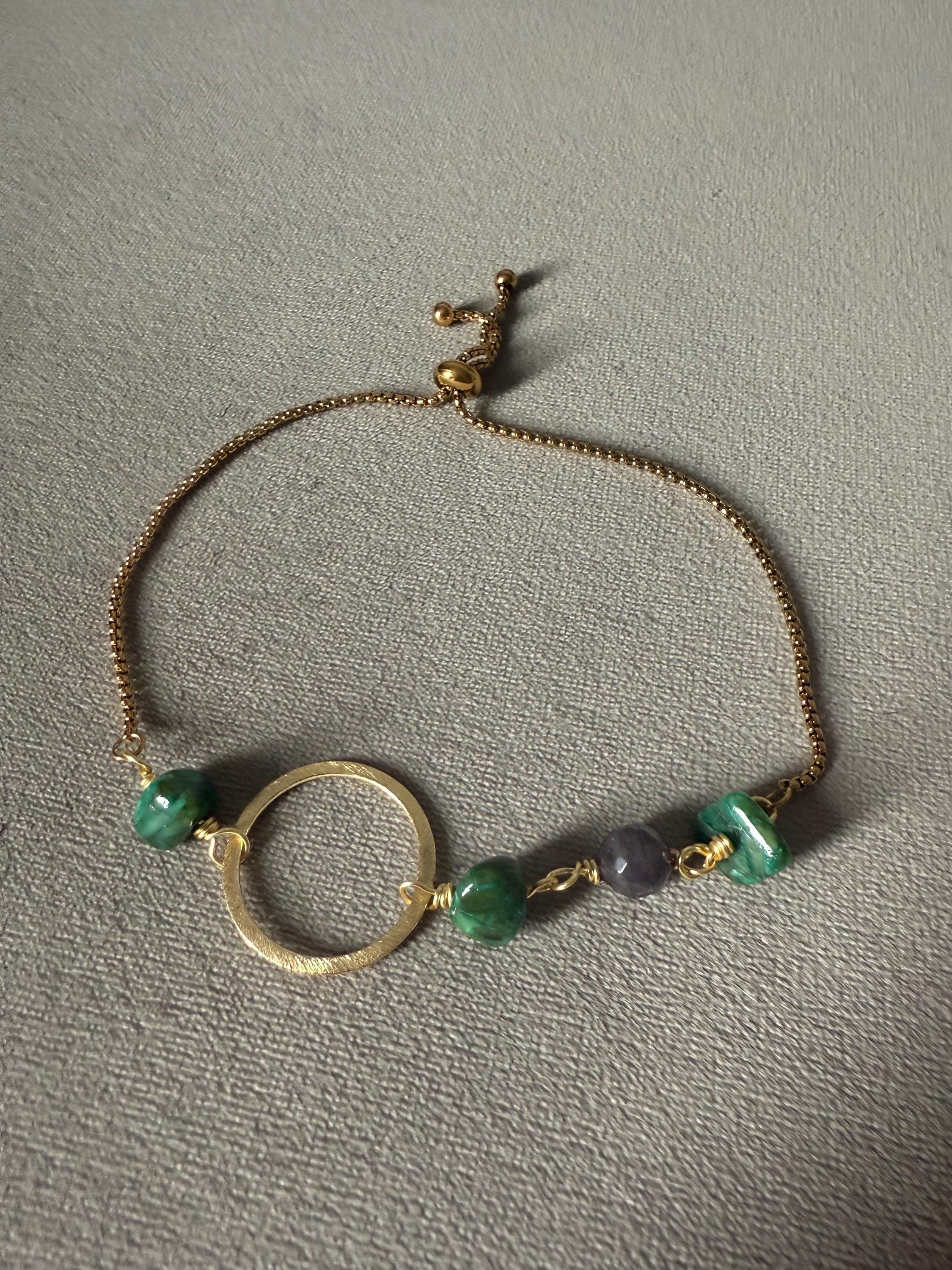 Emerald Orbit Luxe Bracelet