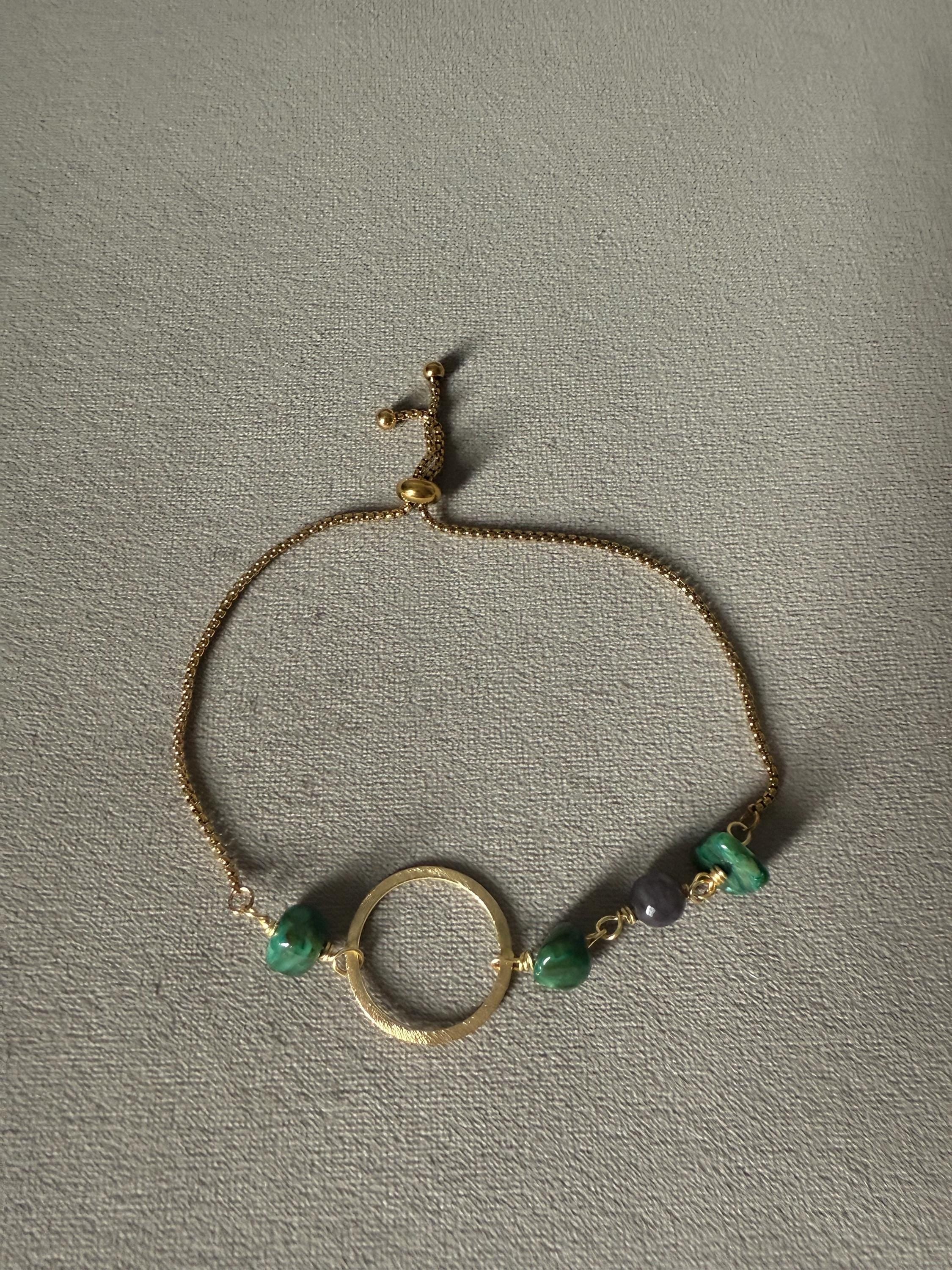 Emerald Orbit Luxe Bracelet