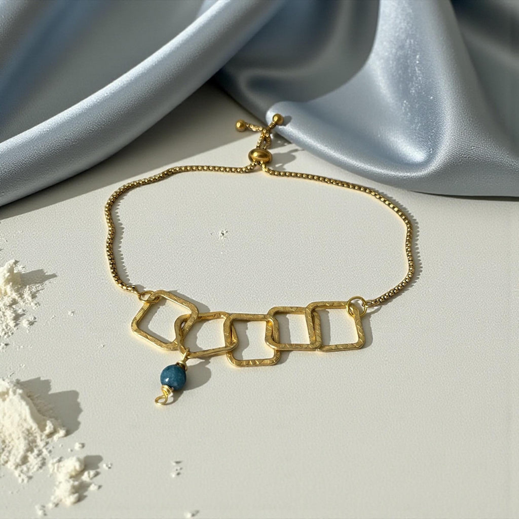 Golden Link Muse Bolo Bracelet