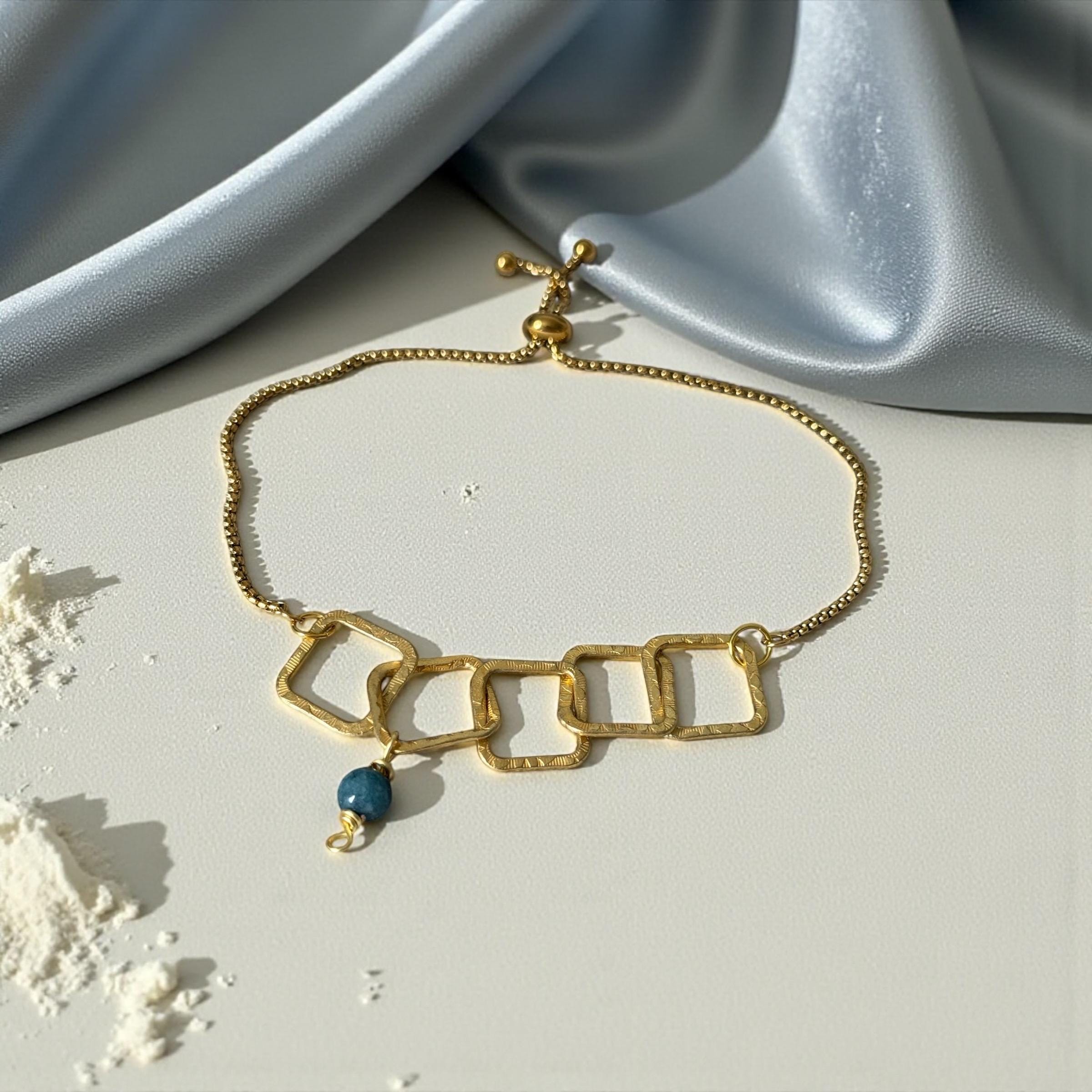 Golden Link Muse Bolo Bracelet