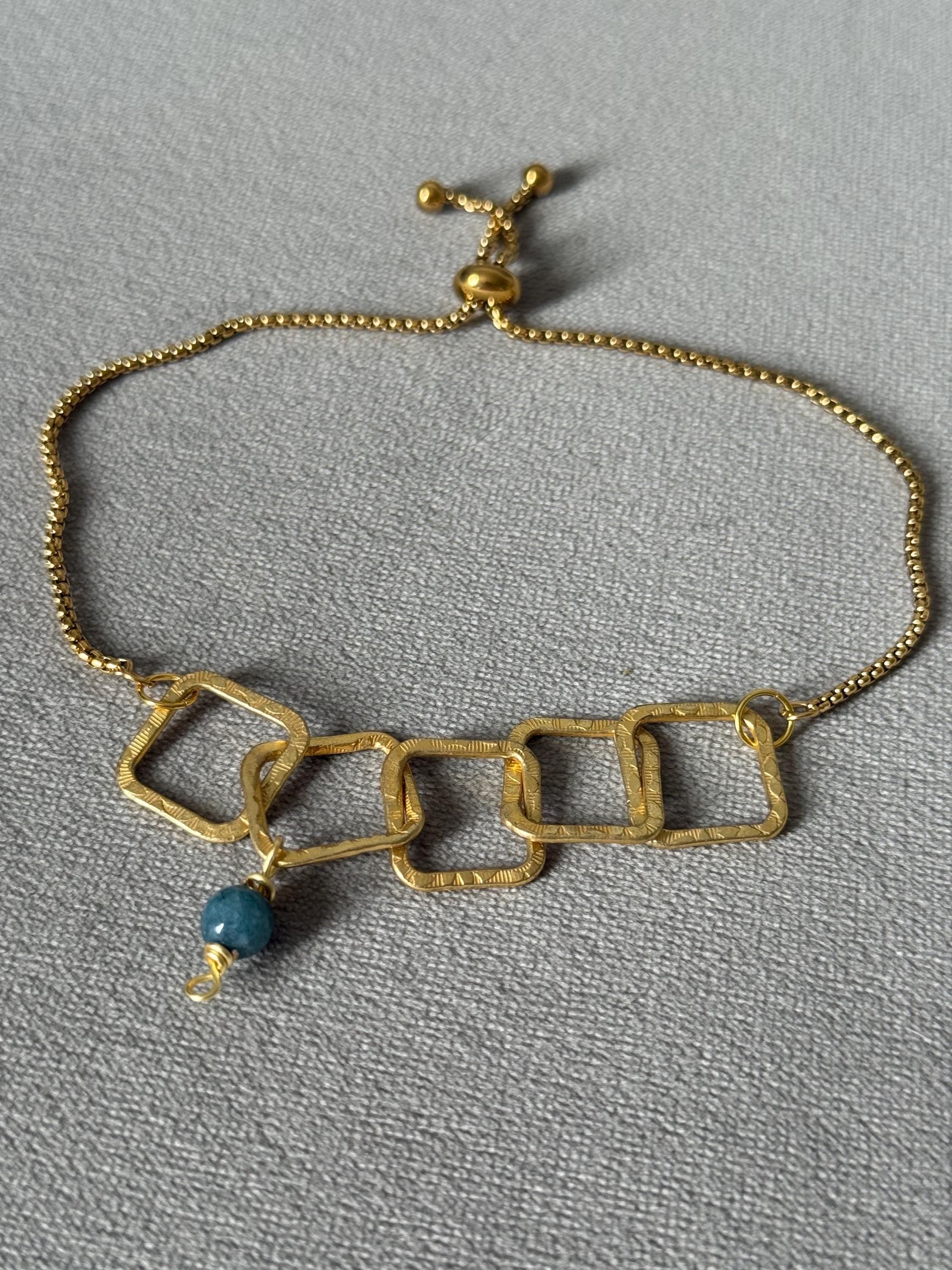 Golden Link Muse Bolo Bracelet