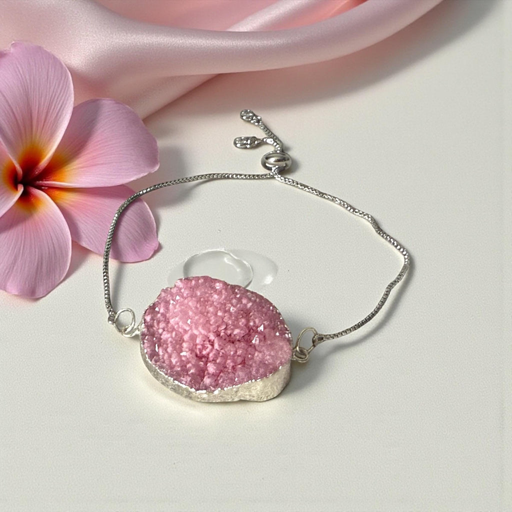 Crystal Rosé Dream Bolo Bracelet