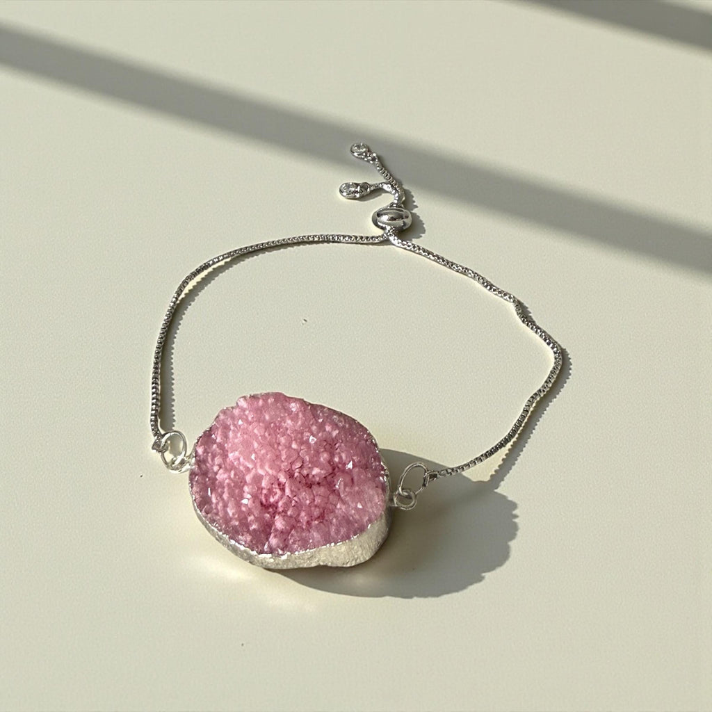 Crystal Rosé Dream Bolo Bracelet