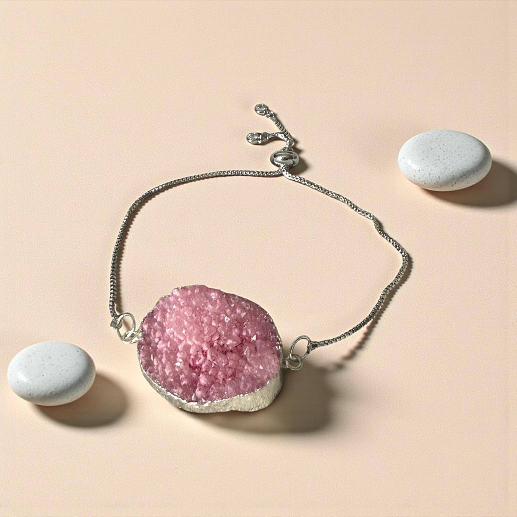 Crystal Rosé Dream Bolo Bracelet