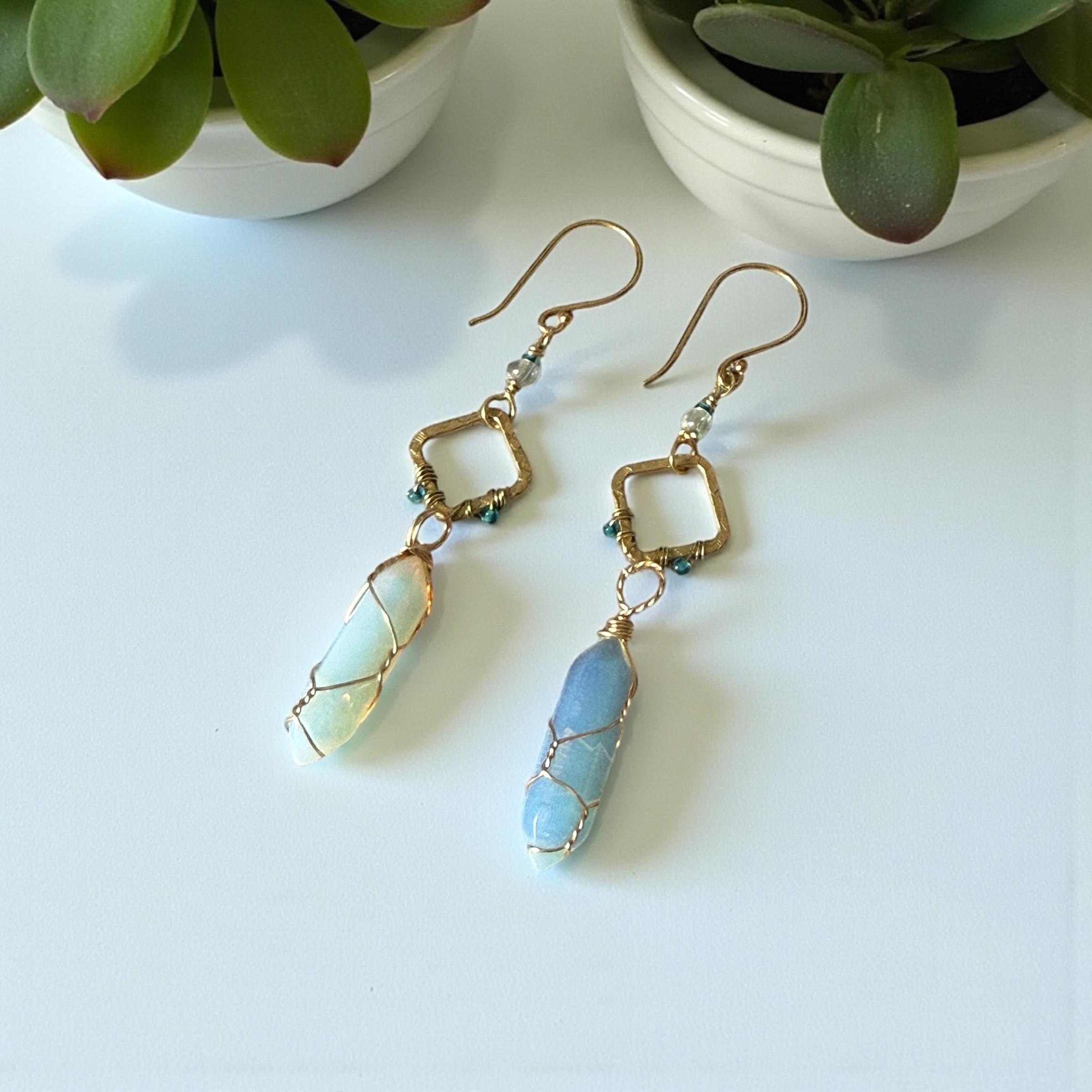 Ocean Opalite Prism Drops