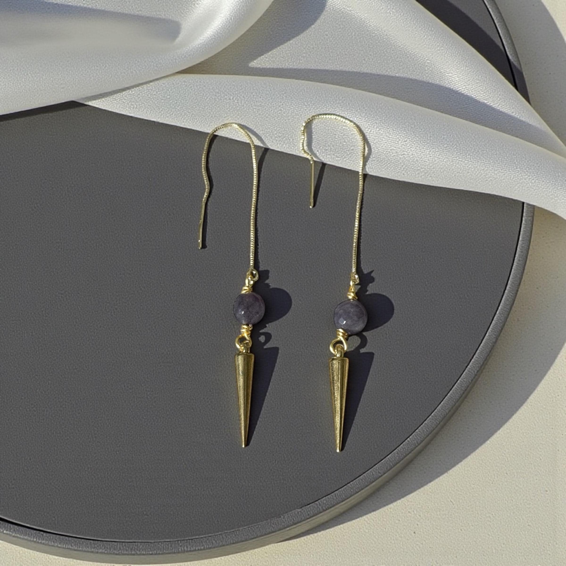 Midnight Arrow Luxe Drop Threader