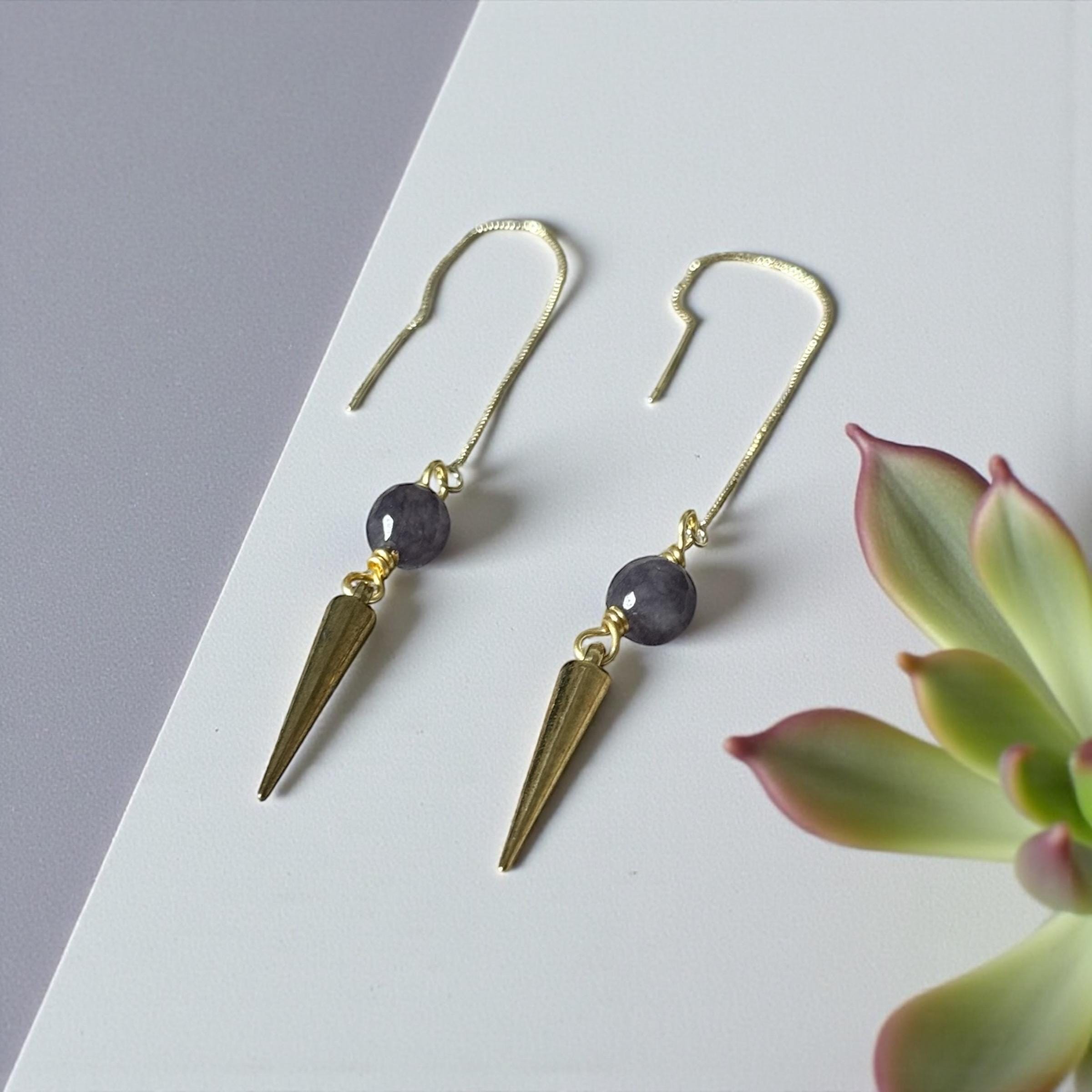 Midnight Arrow Luxe Drop Threader