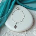 Silver Whisper Leaf Necklace