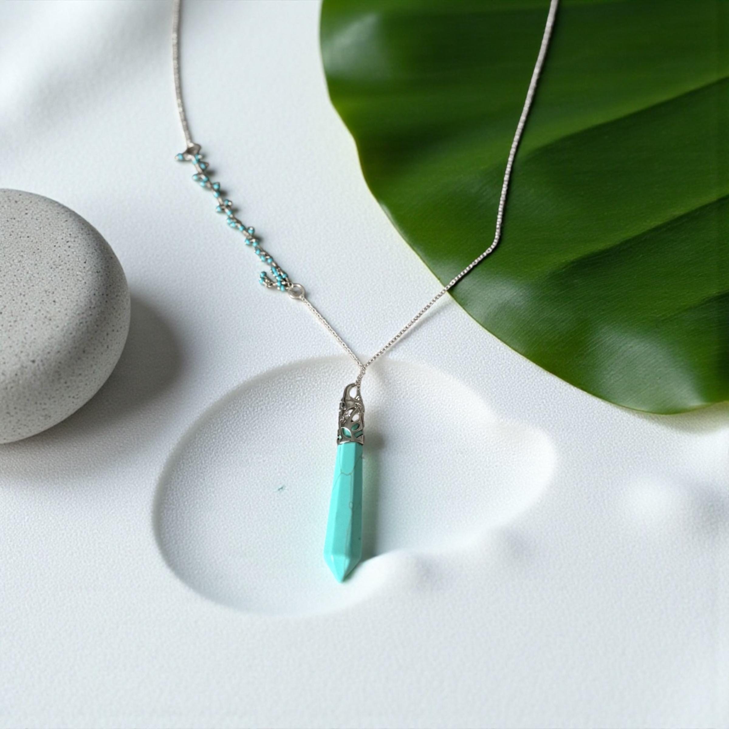 Arctic Glow Prism Necklace