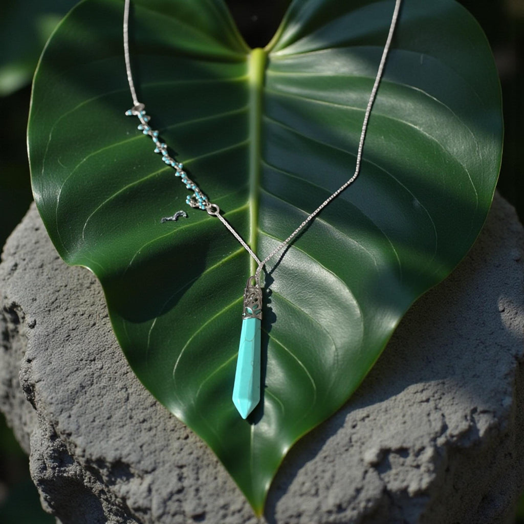 Arctic Glow Prism Necklace