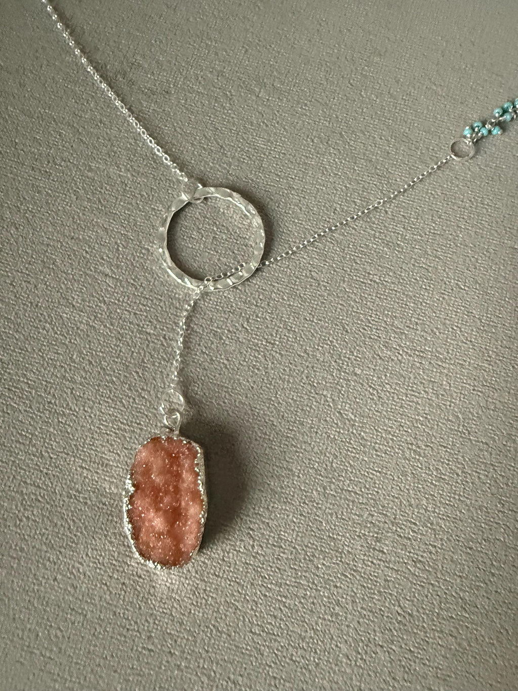 Celestial Ember Pendant Necklace