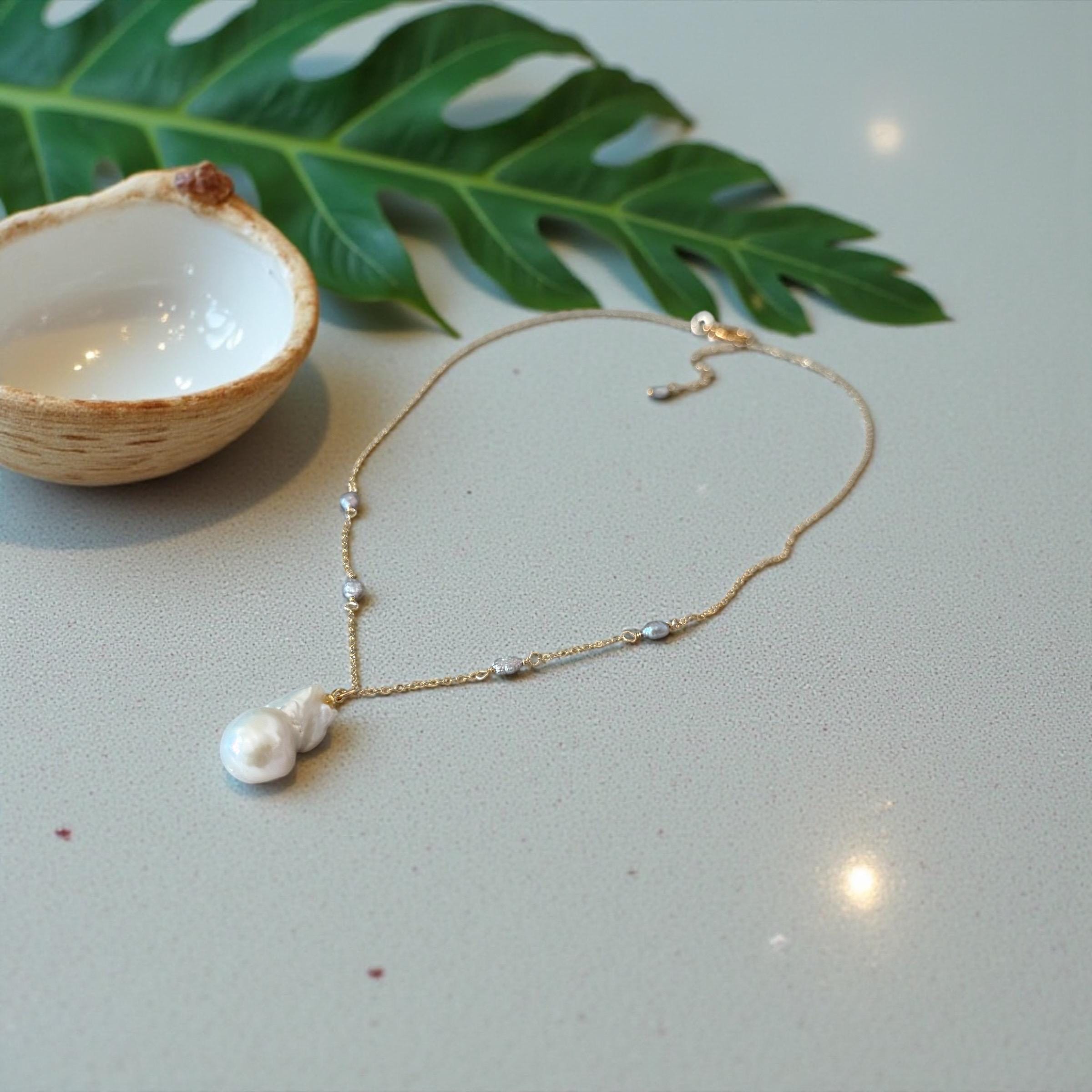 Tidal Muse Baroque Pearl Necklace