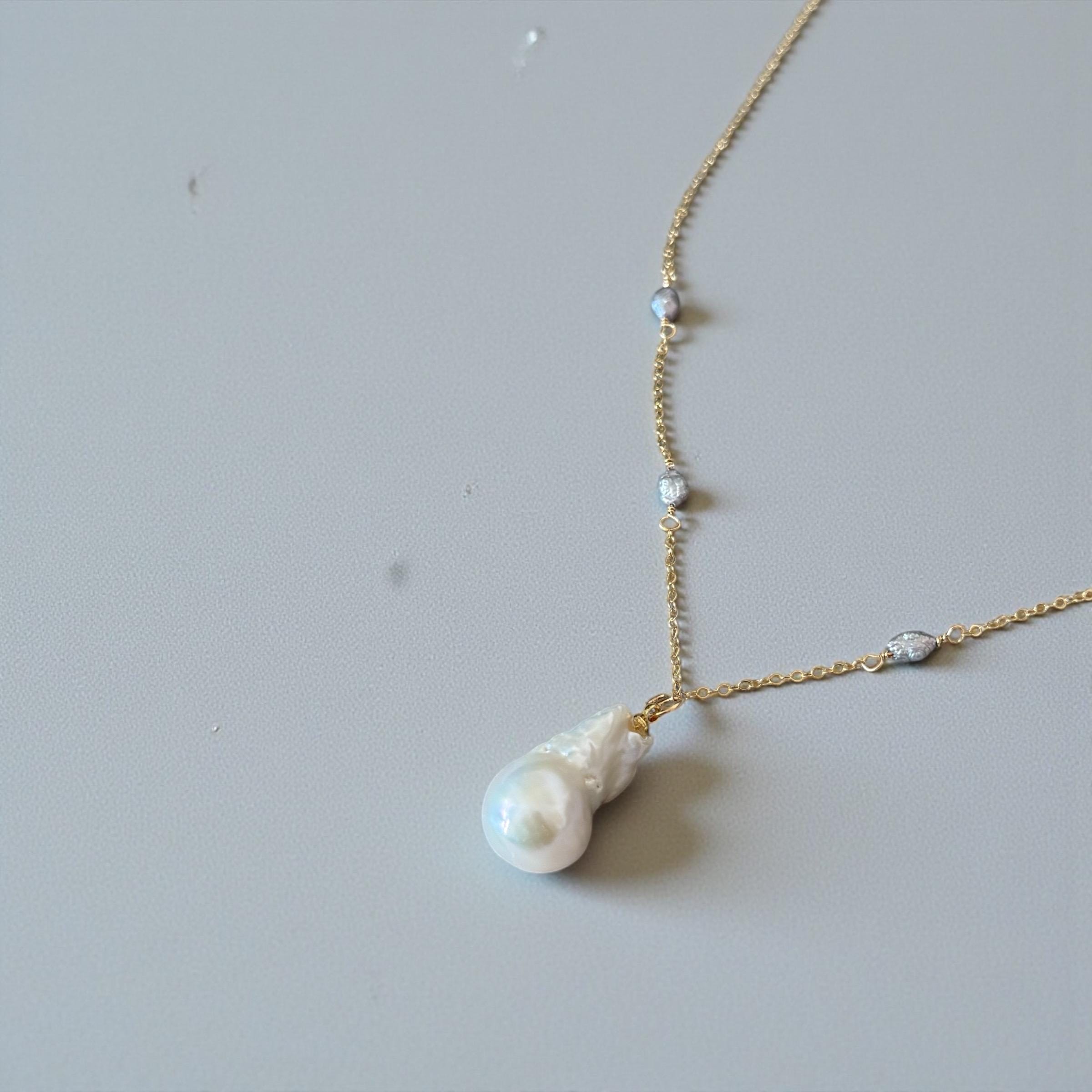 Tidal Muse Baroque Pearl Necklace