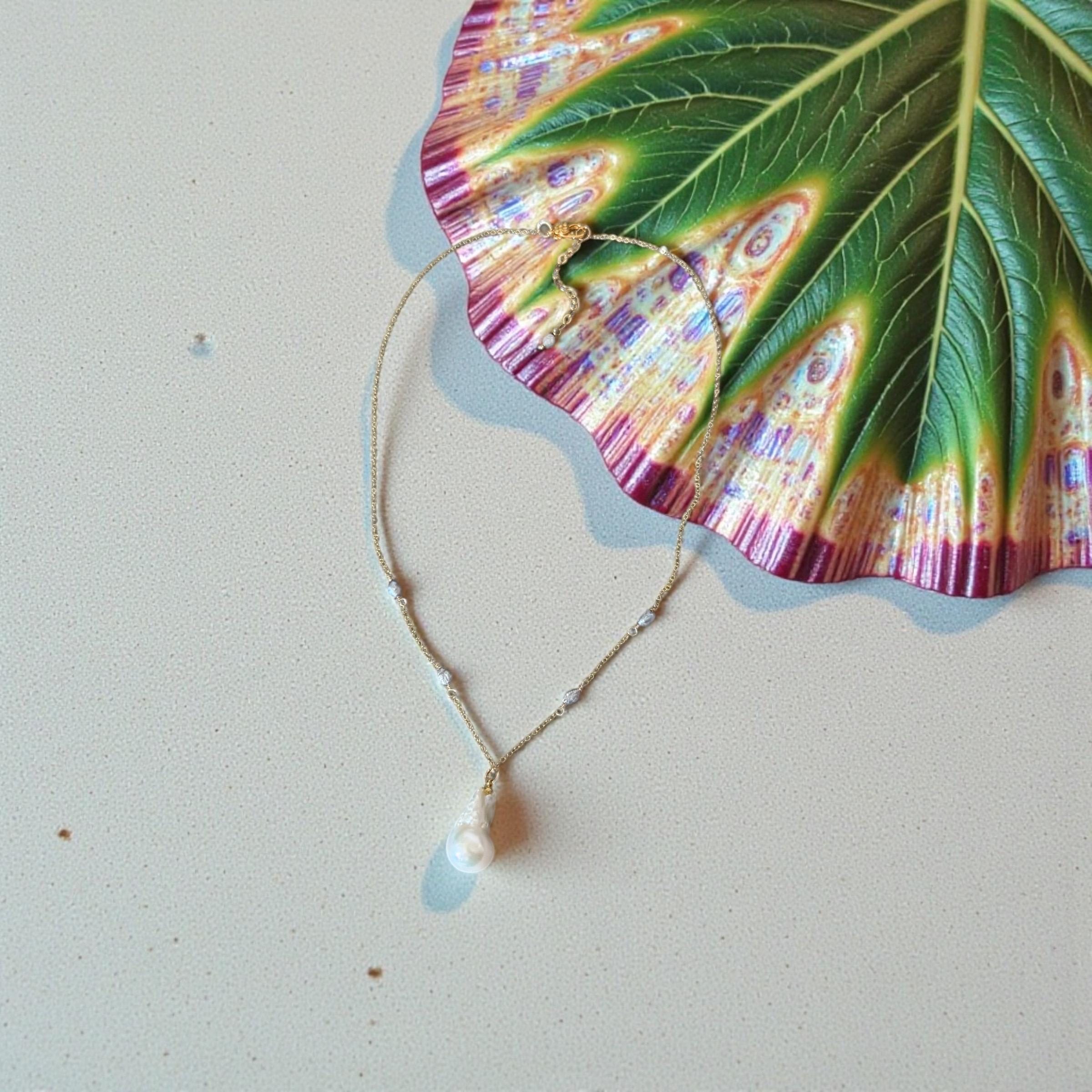 Tidal Muse Baroque Pearl Necklace