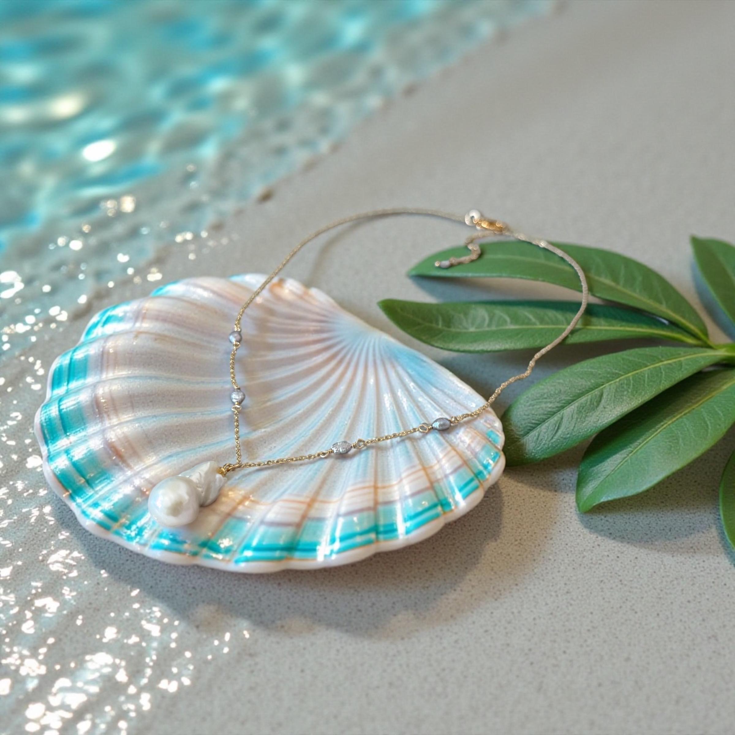 Tidal Muse Baroque Pearl Necklace