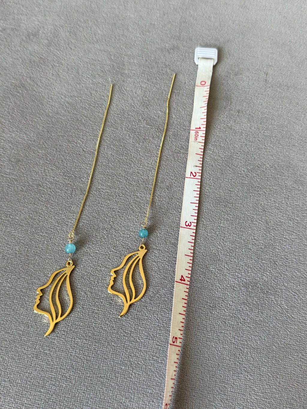 Muse Silhouette Threader Earrings