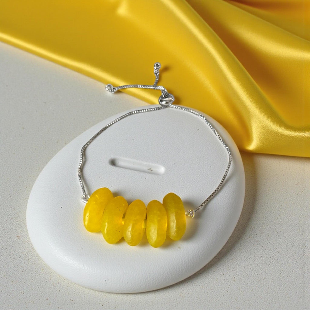 Sunwashed Glass Muse Bolo Bracelet