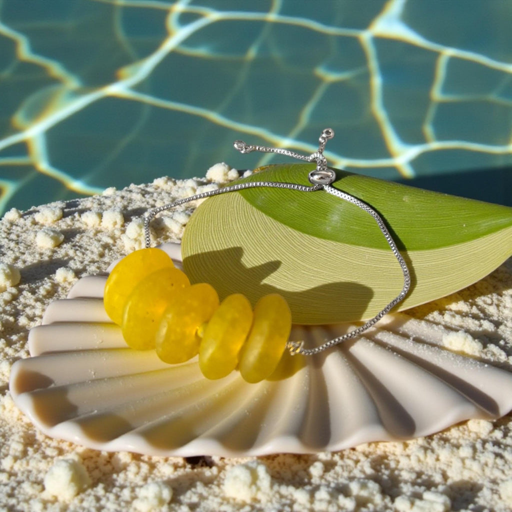 Sunwashed Glass Muse Bolo Bracelet