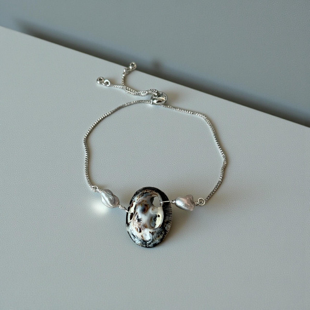 Cabo Relic Baroque Pearl Bolo Bracelet